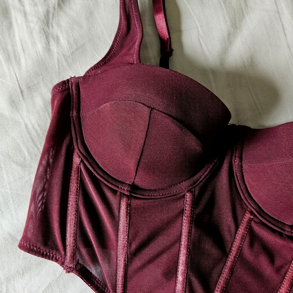 Dynamite Underwire Mesh Bustier - Picture 1 of 4